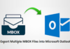 MBOX file to Outlook