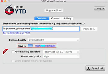 YTD video downloader