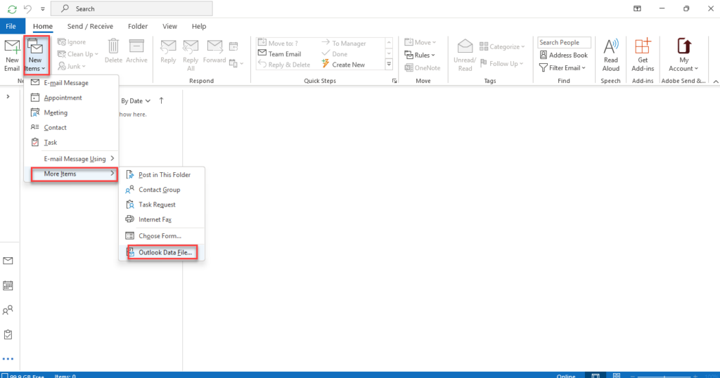 Step-by-Step Guide to Convert OST to PST Safely 6 Cleanup Old Items 2